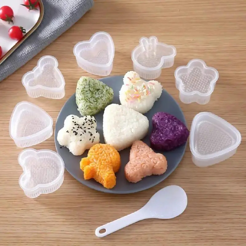 Rice Ball Mold - 1/2/3/4/5/6set Cartoon Sushi Mold Kit Animal