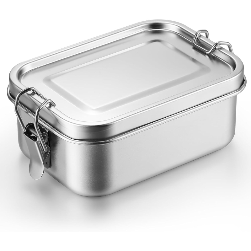 Meal Prep Lunch - Stainless Steel Food Storage Containers with