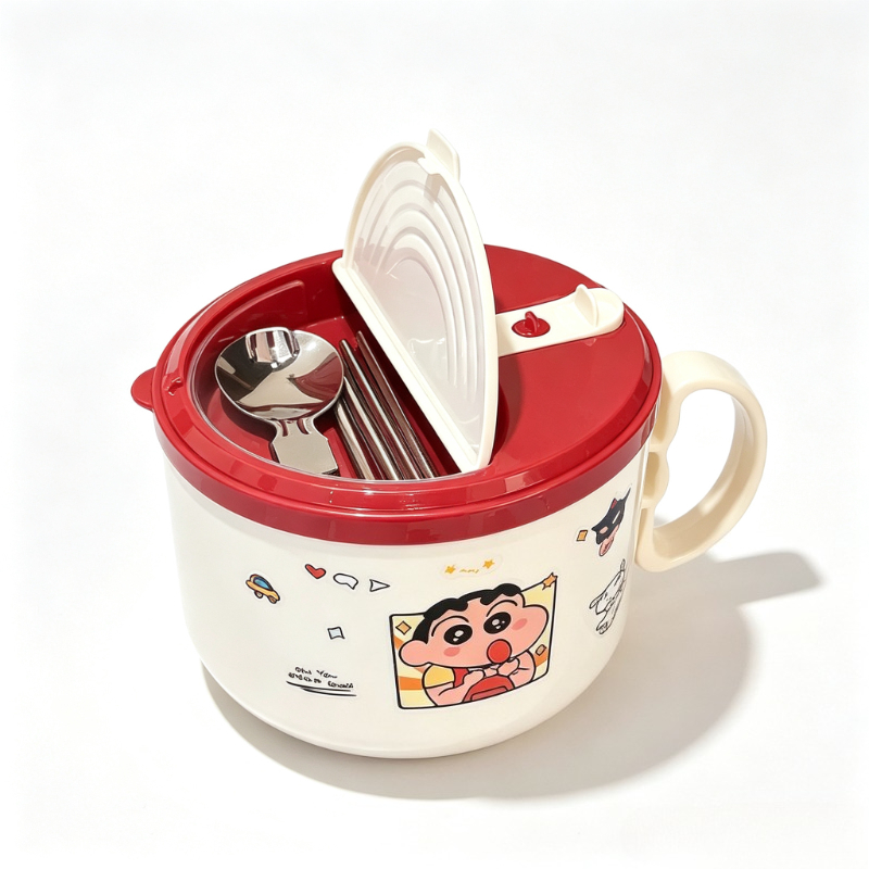 Meal Prep Soup - Crayon Shin-chan Cartoon Instant Noodle Bowl