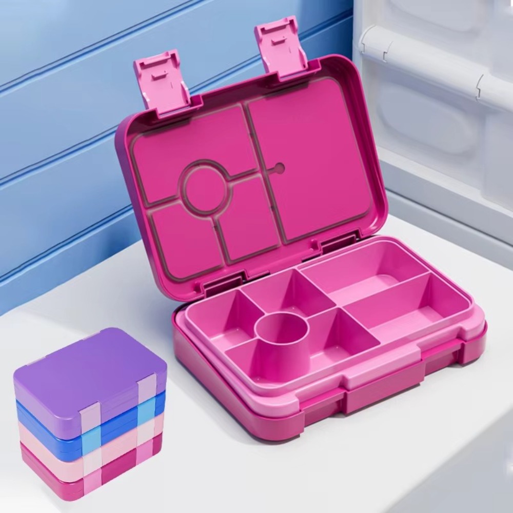 Meal Prep Lunch - Single-layer 810ml Lunch Box Interlayer Divided