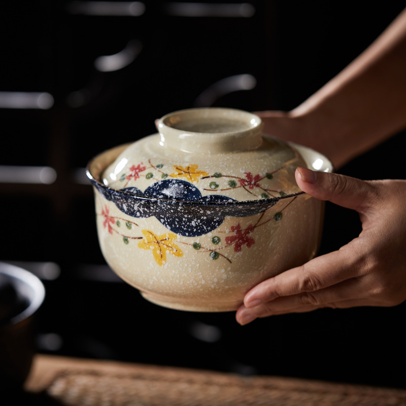 Meal Prep Soup - 6.5inch Japanese Style Ramen Bowl With