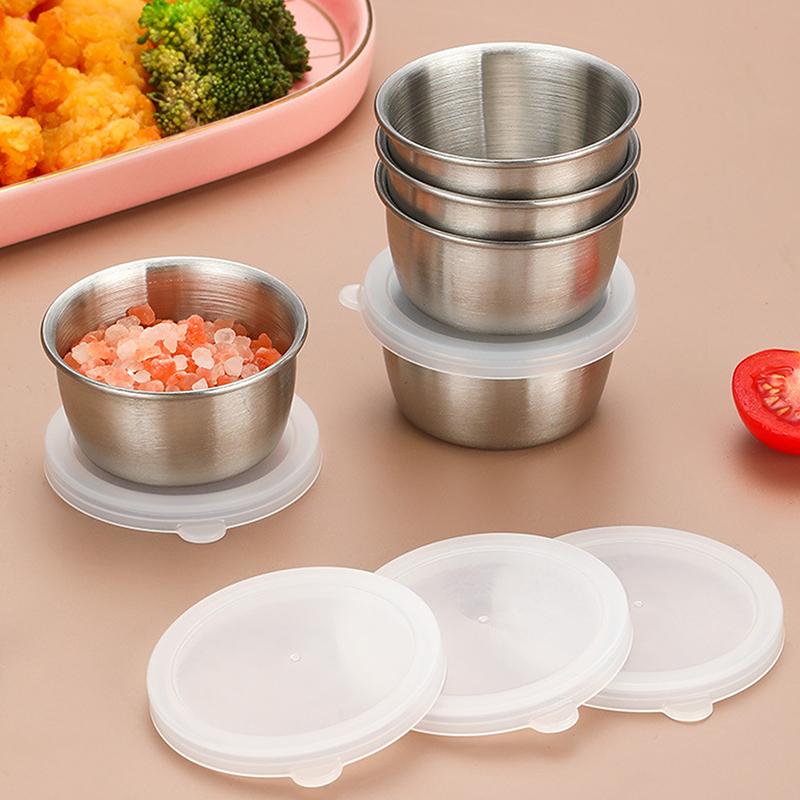 Sauce Dipping Cup - 1/6pcs 40ML Salad Dressing Container Sauce