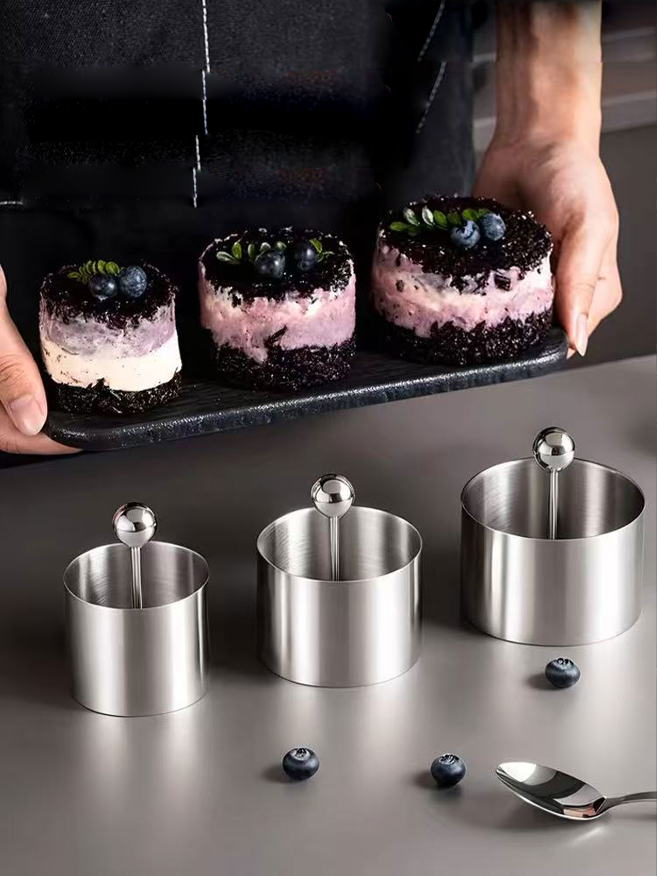 Rice Ball Mold - 304 Stainless Steel Purple Rice Taro