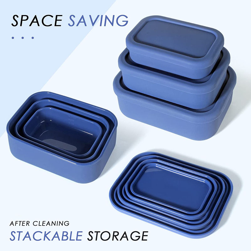 Meal Prep Lunch - Leak-Resistant Bento Lunch Box Reusable BPA-Free