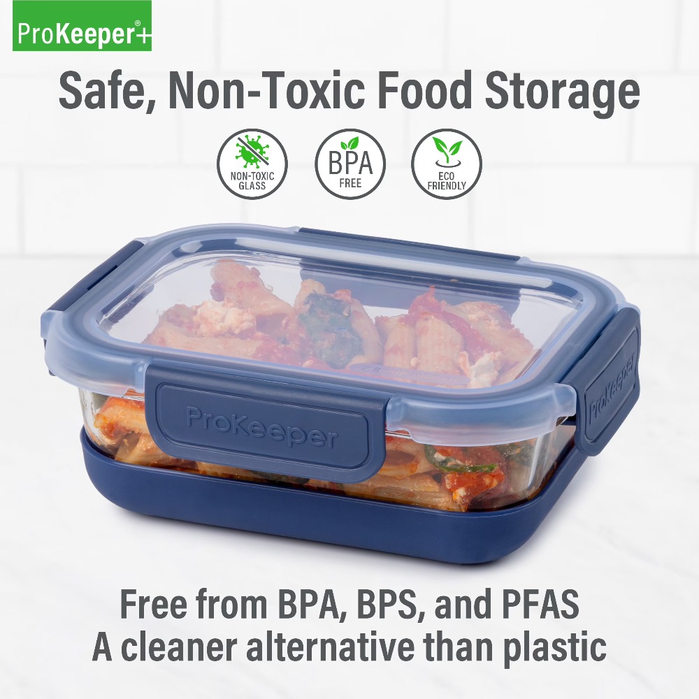 2.8 Cup Glass Food Storage Con - Meal Prep Lunch 评论和价格