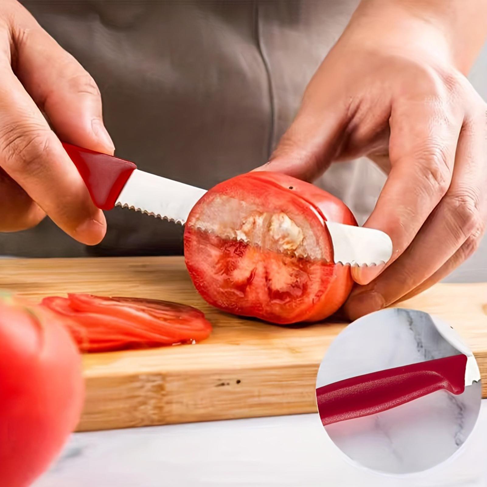 Serrated Steak Cutter 5 Pieces - Meal Prep For Cutting 评论和价格