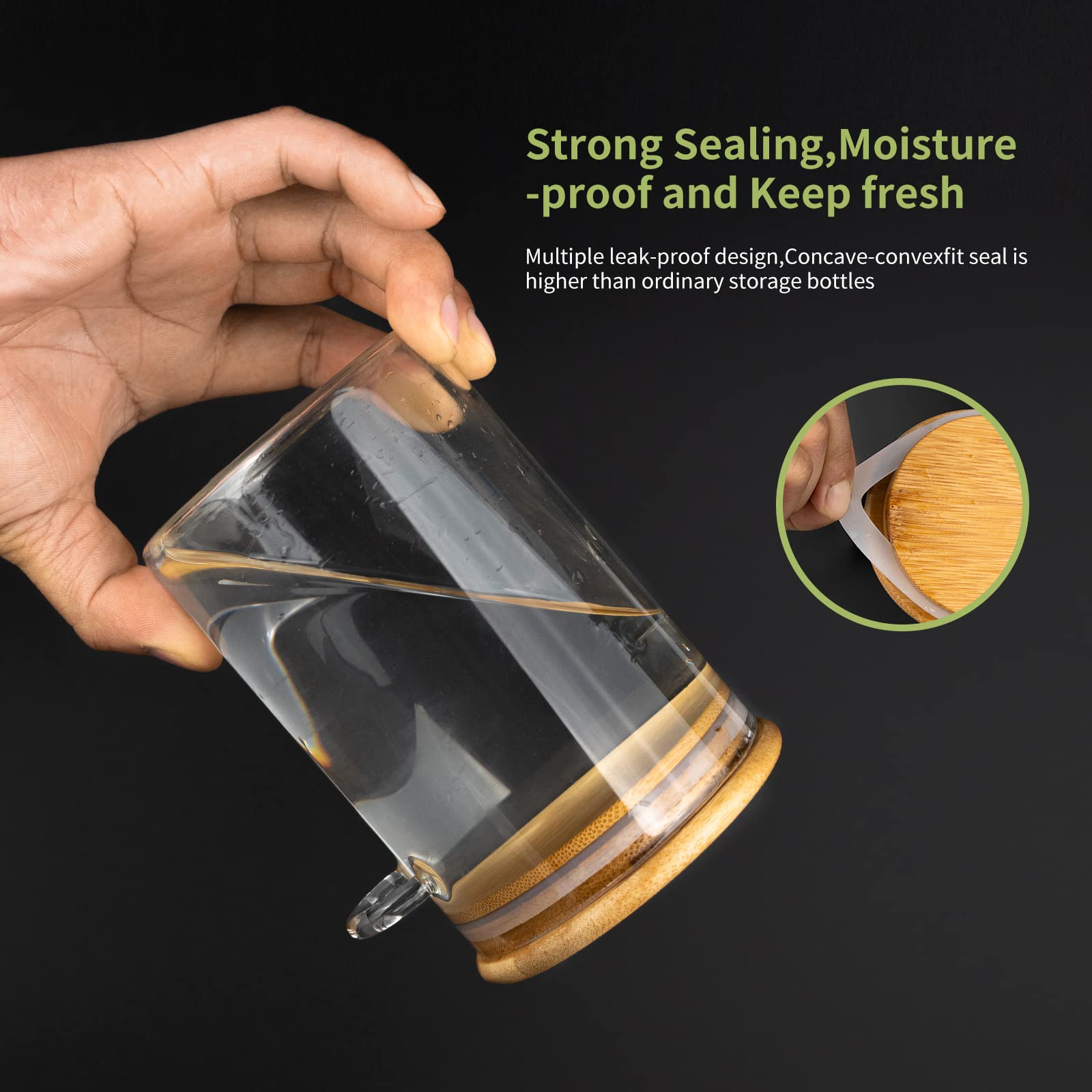 Airtight Food Storage Plastic  - Meal Prep Jar 评论和价格