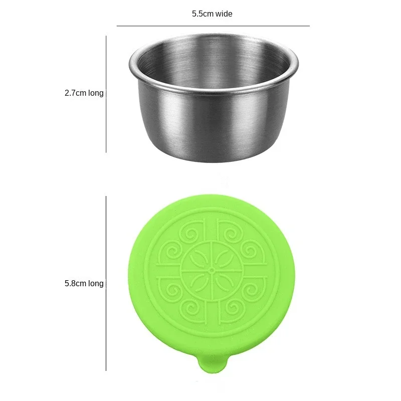 6PC/Set 304 Stainless Steel Di - Sauce Dipping Cup 评论和价格