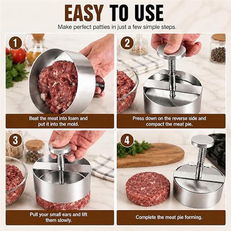 Stainless Steel Non-Stick Roun - Rice Ball Mold 评论和价格