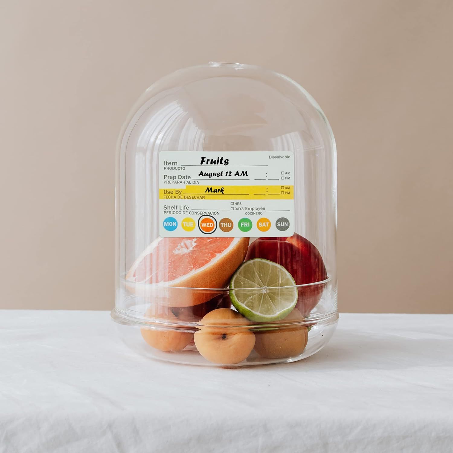 250Pcs/Roll Food Date Labels W - Meal Prep Jar 评论和价格