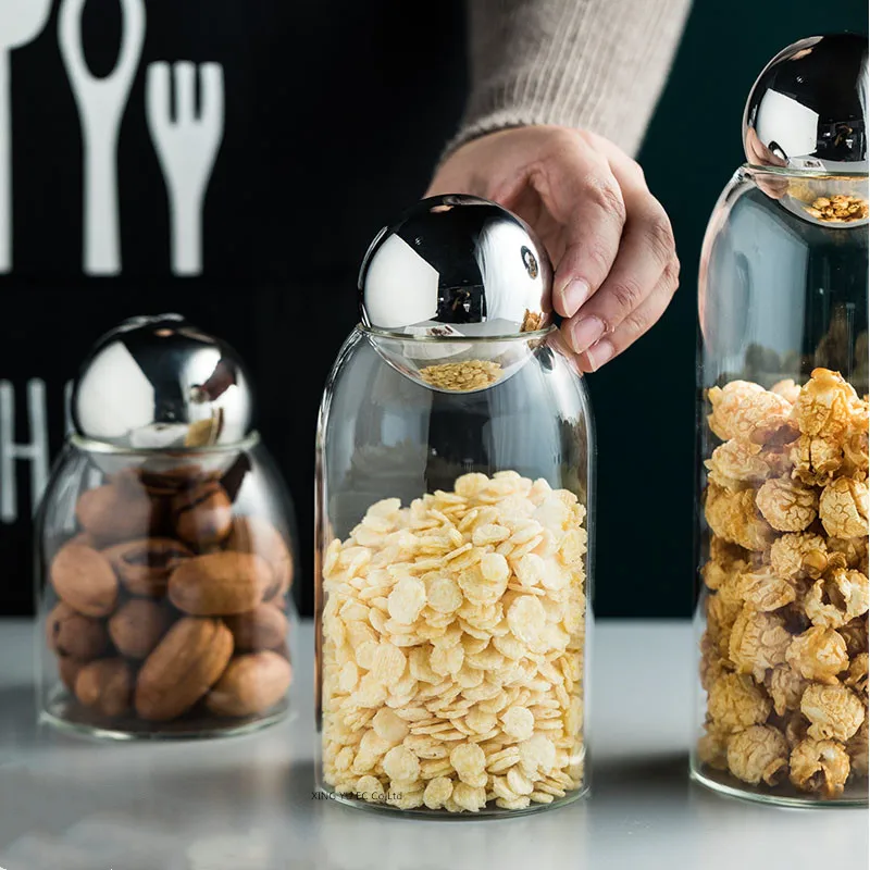 Golden Cork Cover Glass Storag - Meal Prep Jar 评论和价格