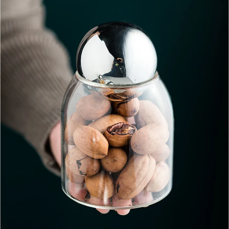 Golden Cork Cover Glass Storag - Meal Prep Jar 评论和价格