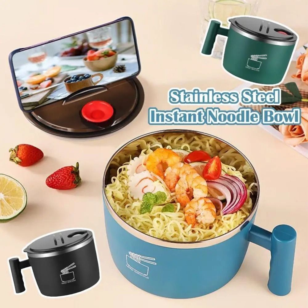 Portable Stainless Steel Ramen - Meal Prep Soup 评论和价格