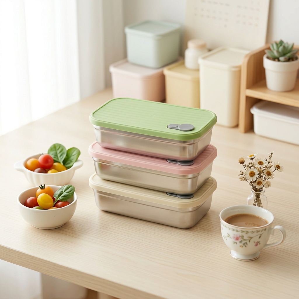 Stainless Steel Bento Box Meta - Meal Prep Lunch 评论和价格