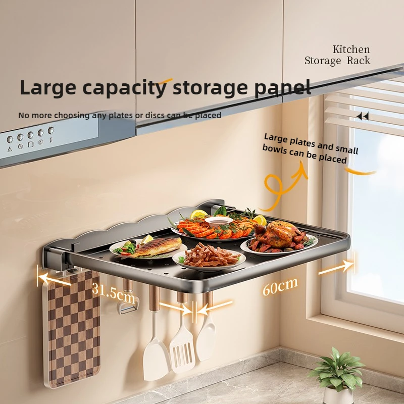 Space Aluminum Foldable Kitche - Meal Prep For Cutting 评论和价格