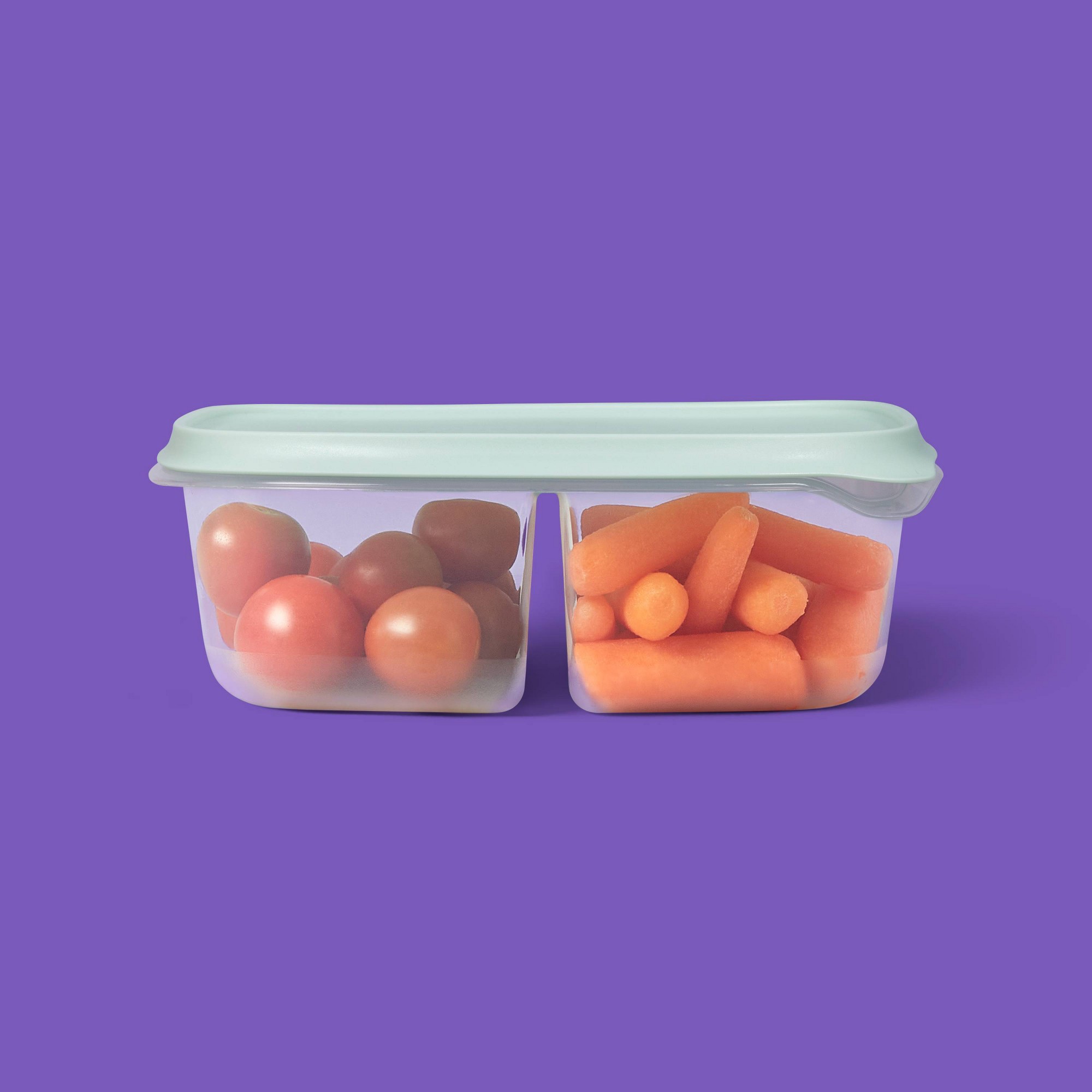 3ct Clear Plastic Divided Rect - Meal Prep Lunch 评论和价格