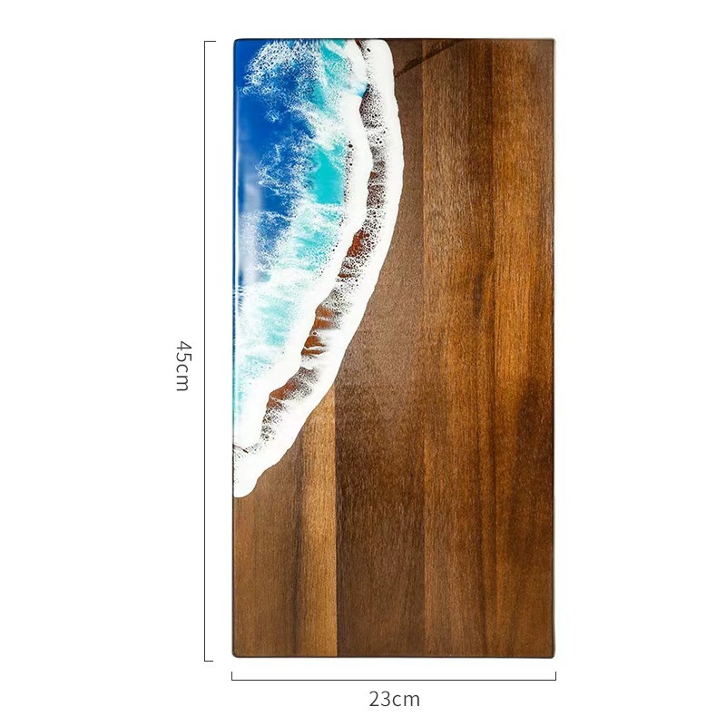 Acacia Wood Cutting Board with - Meal Prep For Cutting 评论和价格