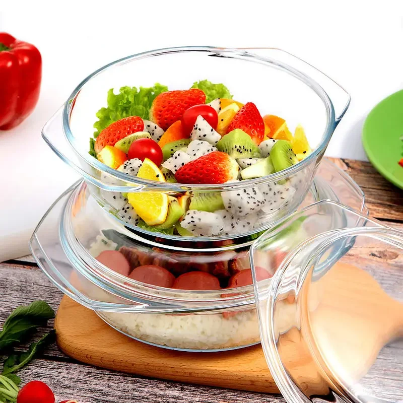 Tempered Glass Bowl with Lid H - Meal Prep Soup 评论和价格