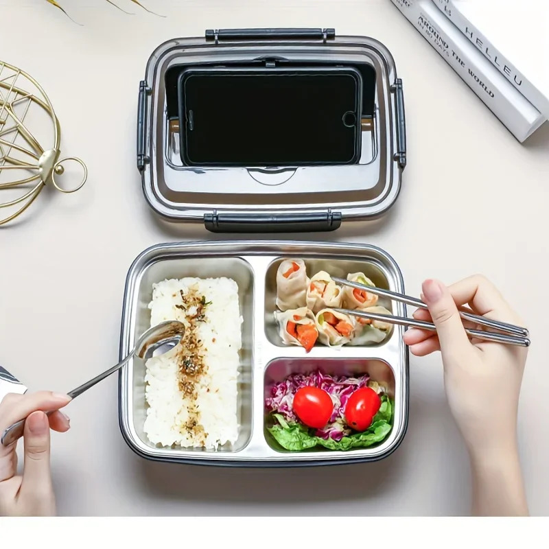 Leak-Proof Stainless Steel Lun - Meal Prep Lunch 评论和价格