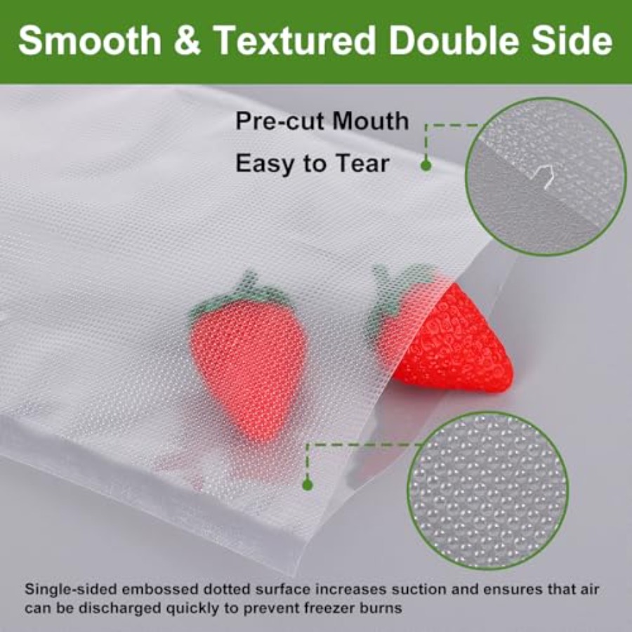 Moretoes pcs Vacuum Sealer Bag - Meal Prep For Cutting 评论和价格