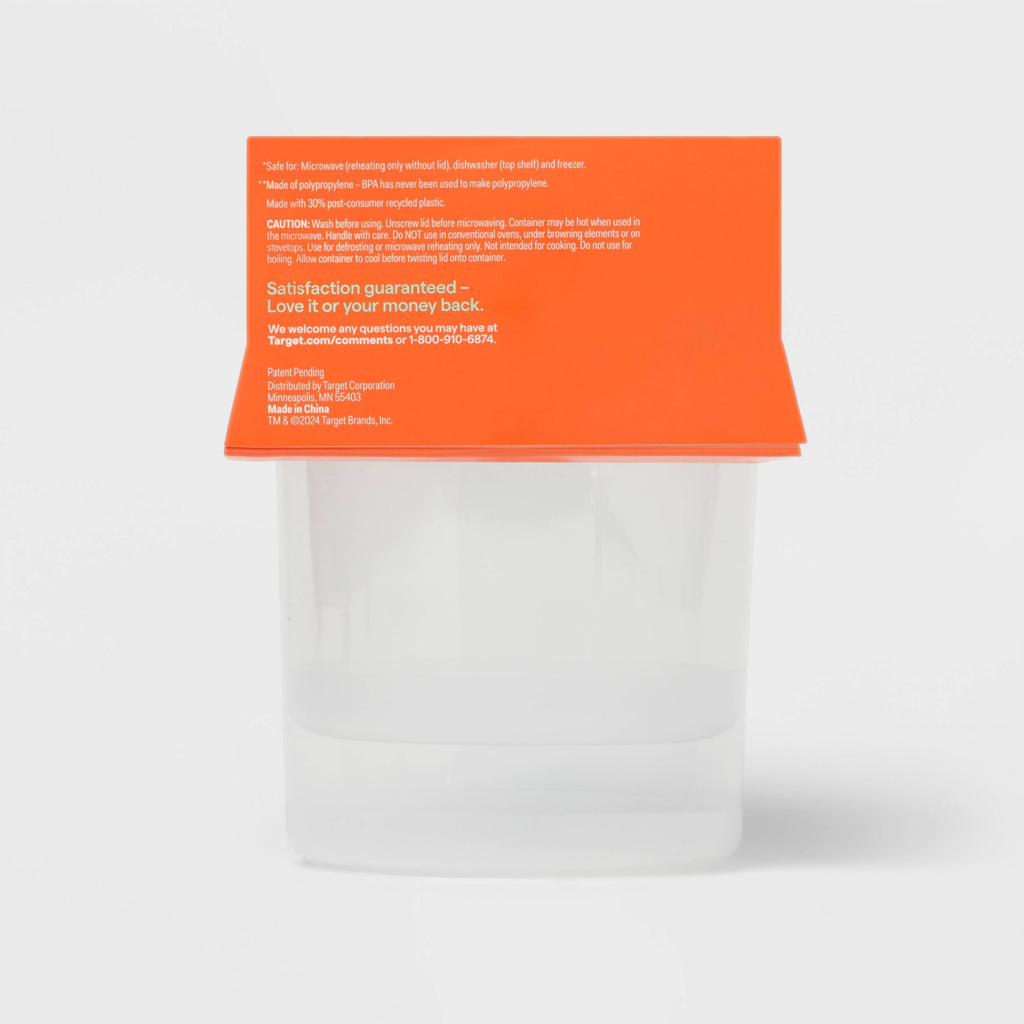 2ct Large Round Twist Food Sto - Meal Prep Jar 评论和价格