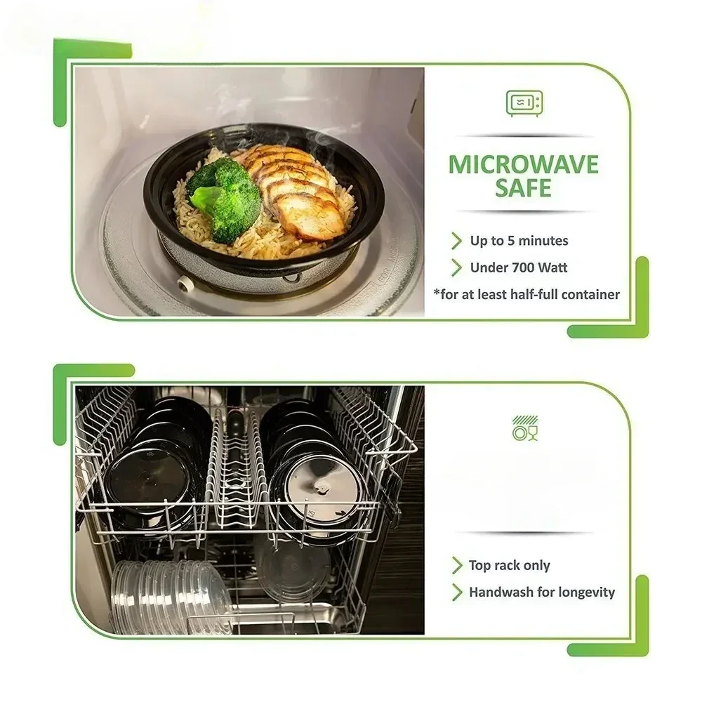 Meal Prep Containers Plastic F - Meal Prep Lunch 评论和价格