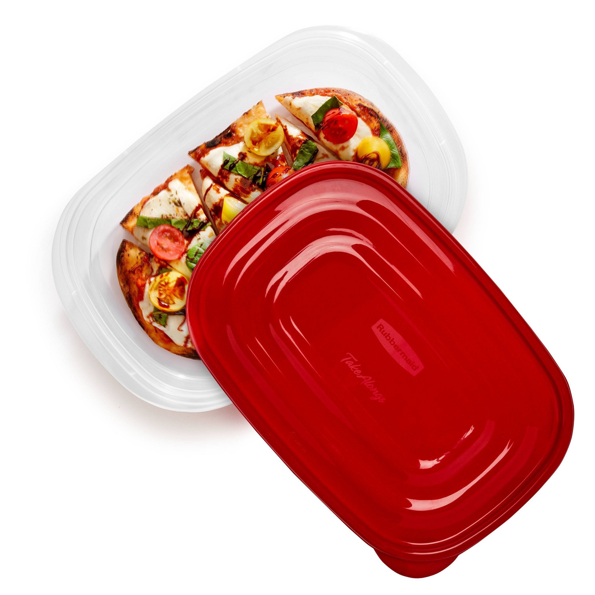 3pcs Red Rectangle Food Storag - Meal Prep Lunch 评论和价格