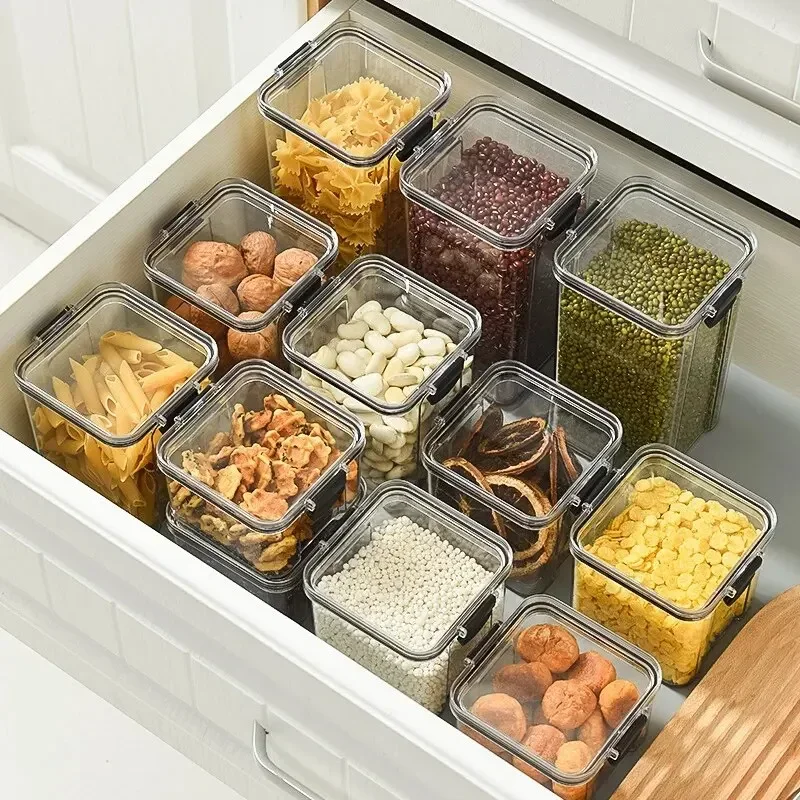 1PC Grain Sealed Jar Coarse Ce - Meal Prep Jar 评论和价格