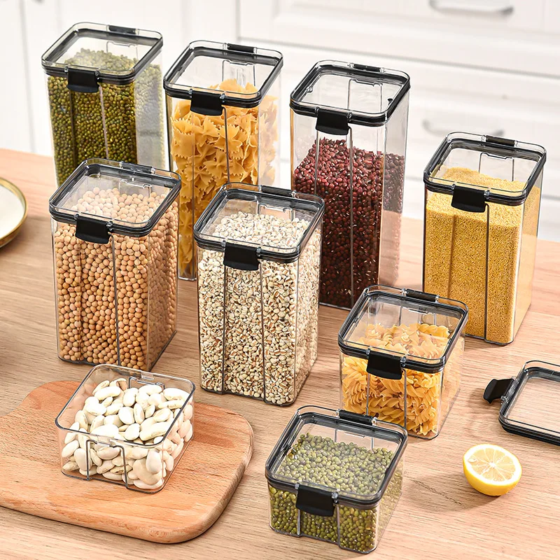 1PC Grain Sealed Jar Coarse Ce - Meal Prep Jar 评论和价格