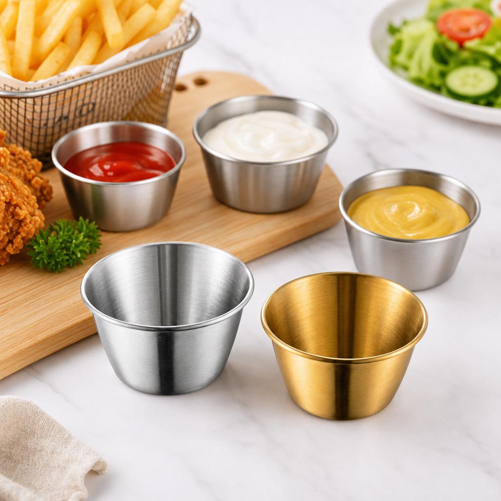 Stainless Steel Sauce Cups Min - Sauce Dipping Cup 评论和价格