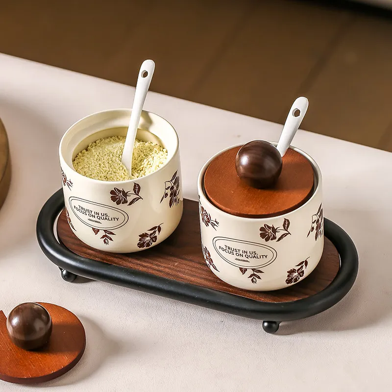 Retro Luxury Ceramic Seasoning - Herb Keeper Bottle 评论和价格