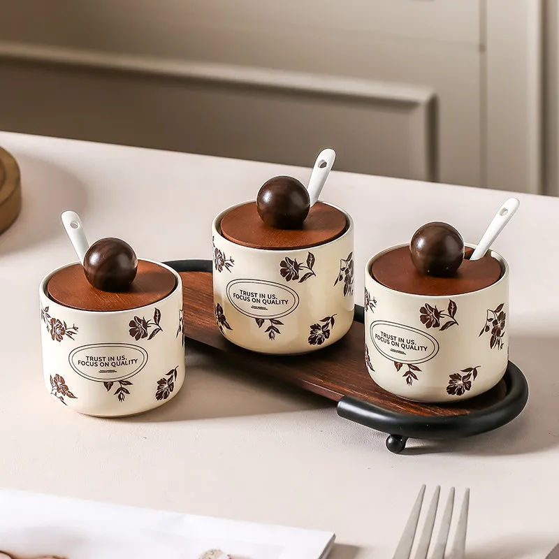 Retro Luxury Ceramic Seasoning - Herb Keeper Bottle 评论和价格