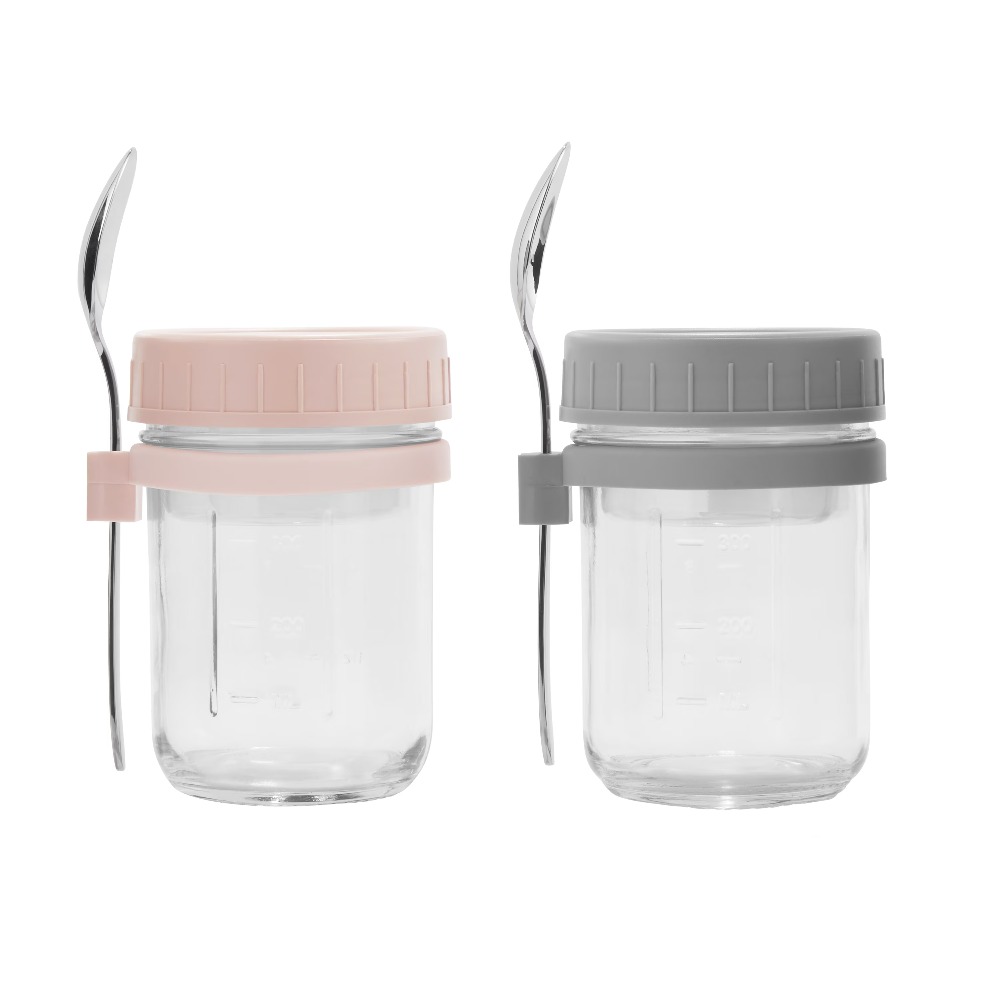 Portable Overnight Oats Food J - Meal Prep Jar 评论和价格