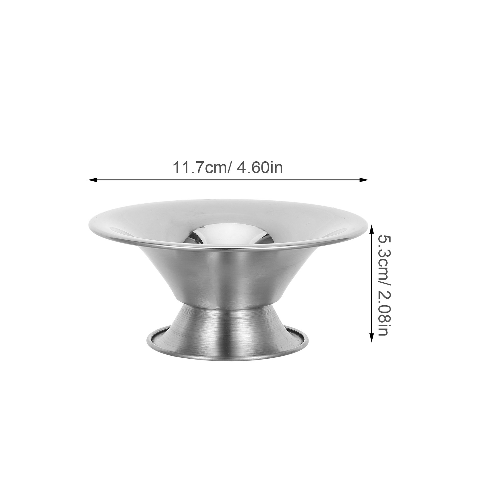 Stainless Steel Ice Cream Bowl - Sauce Dipping Cup 评论和价格