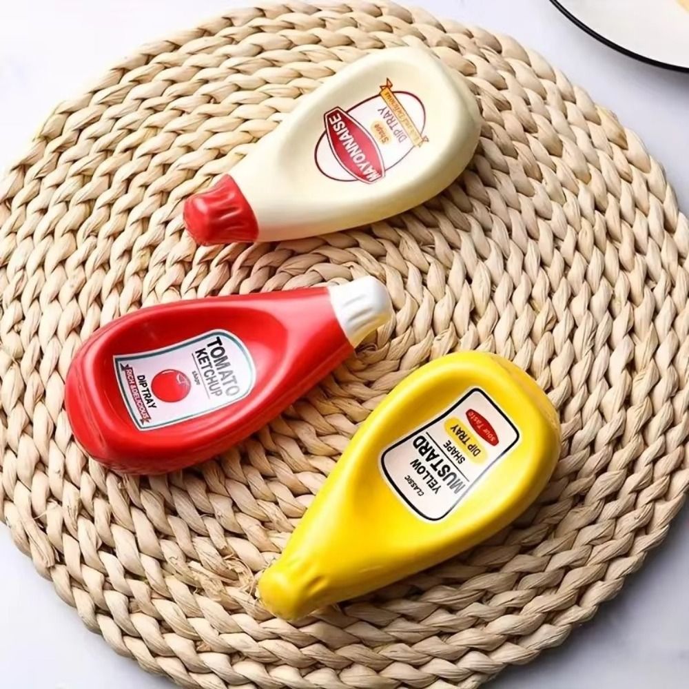 New Tomato Shaped Sauce Plates - Sauce Dipping Cup 评论和价格