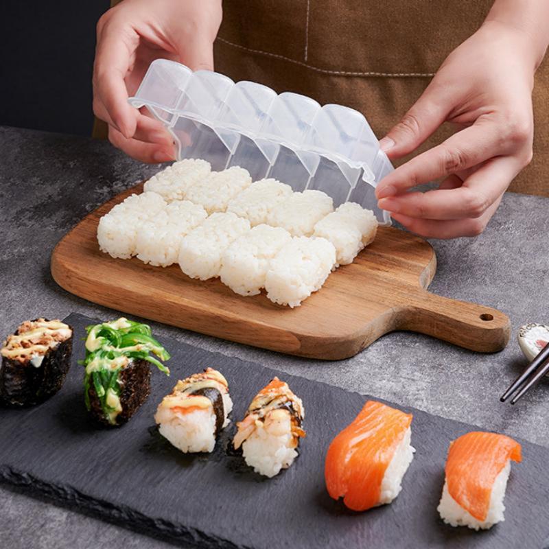 Grids Rice Ball Mold With Rice - Rice Ball Mold 评论和价格