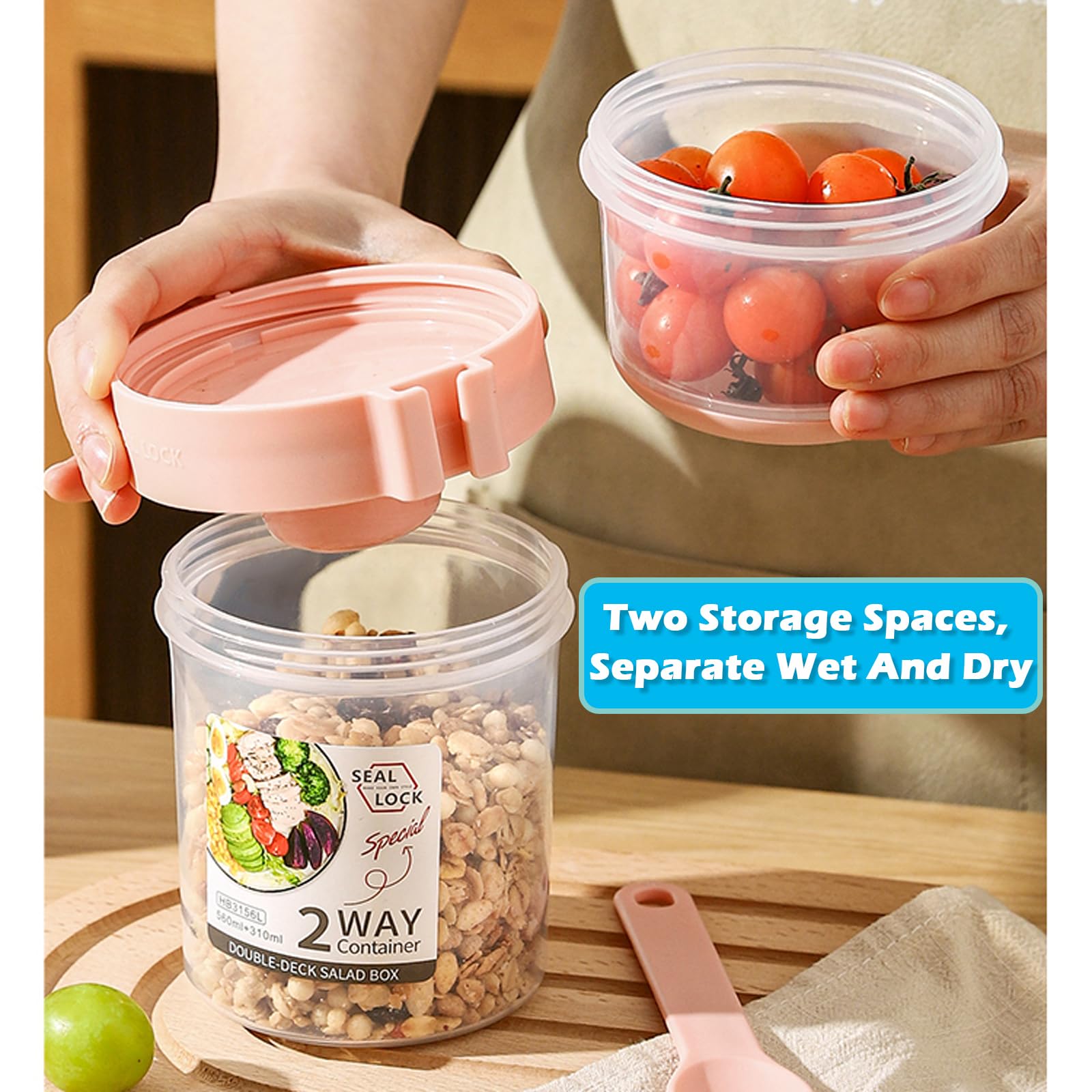 SoftAura Breakfast On The Go C - Meal Prep Jar 评论和价格
