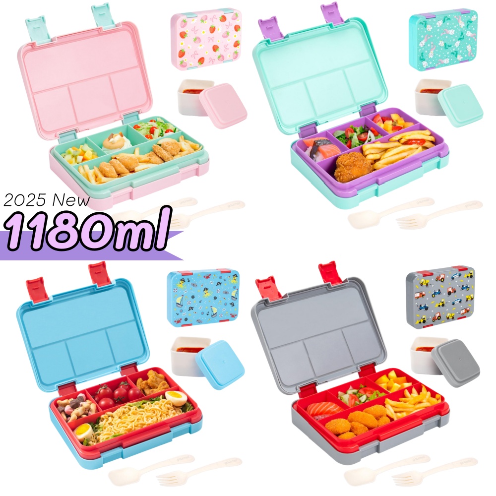 40oz Cartoon Pattern Bento Lun - Meal Prep Lunch 评论和价格
