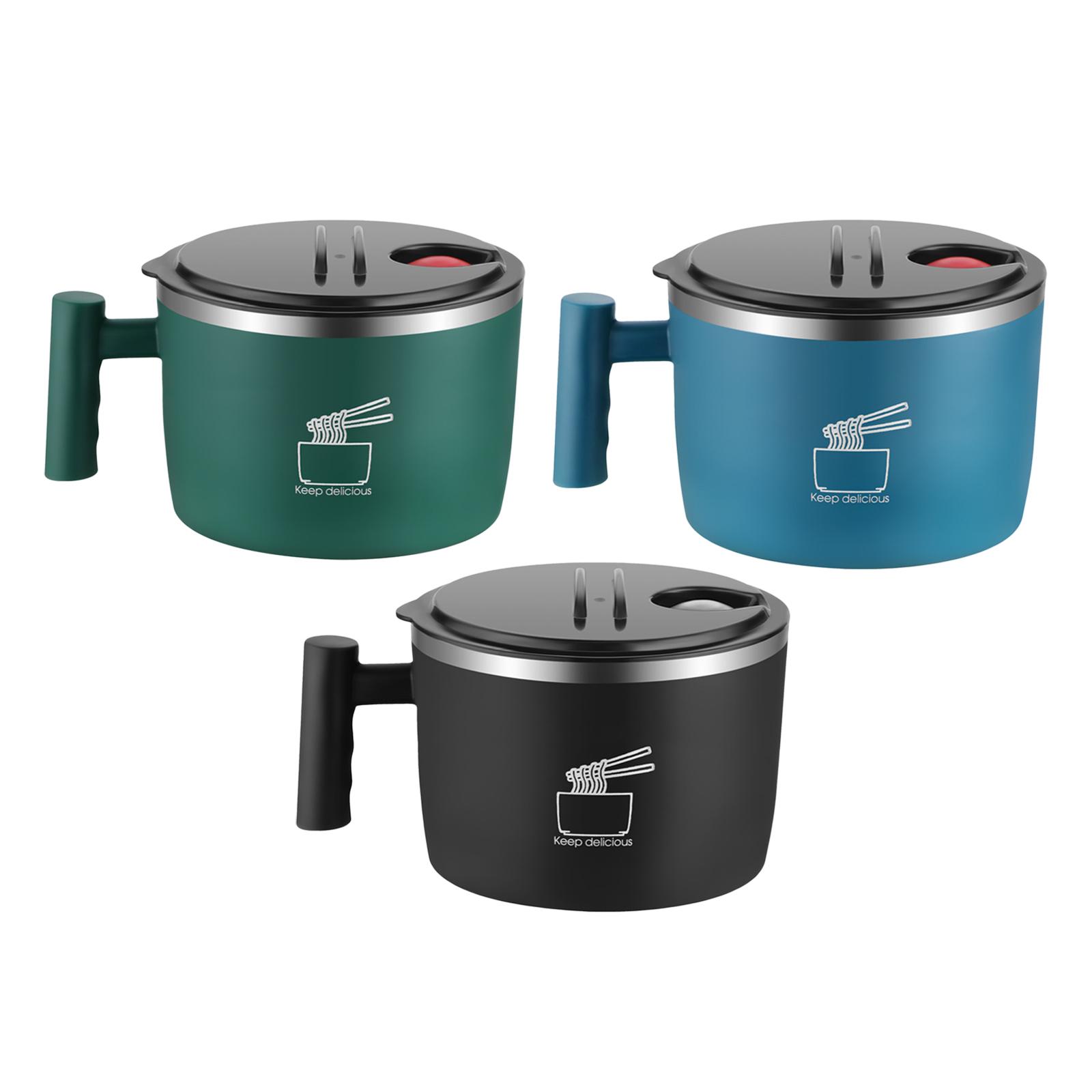 Ramen Bowl 850ml/29oz Portable - Meal Prep Soup 评论和价格