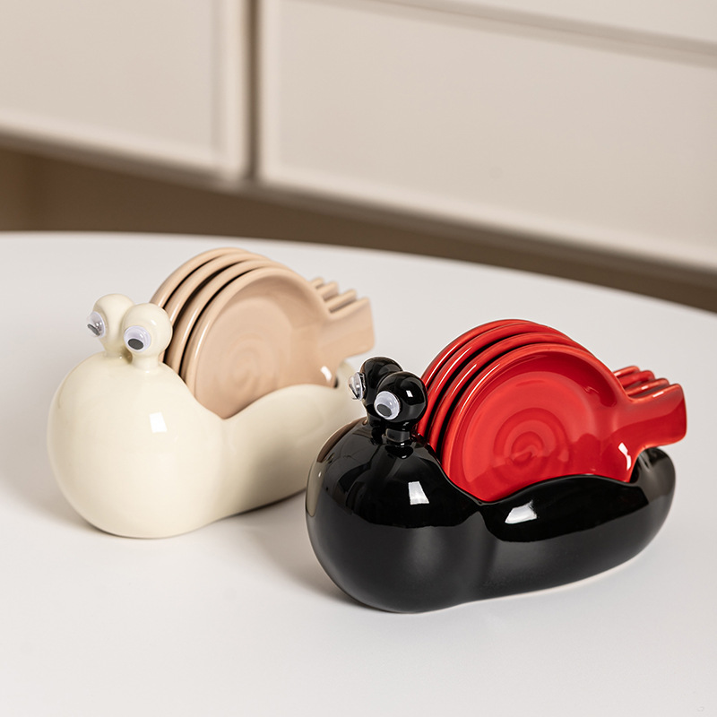 Snail Ceramic Small Dish House - Sauce Dipping Cup 评论和价格