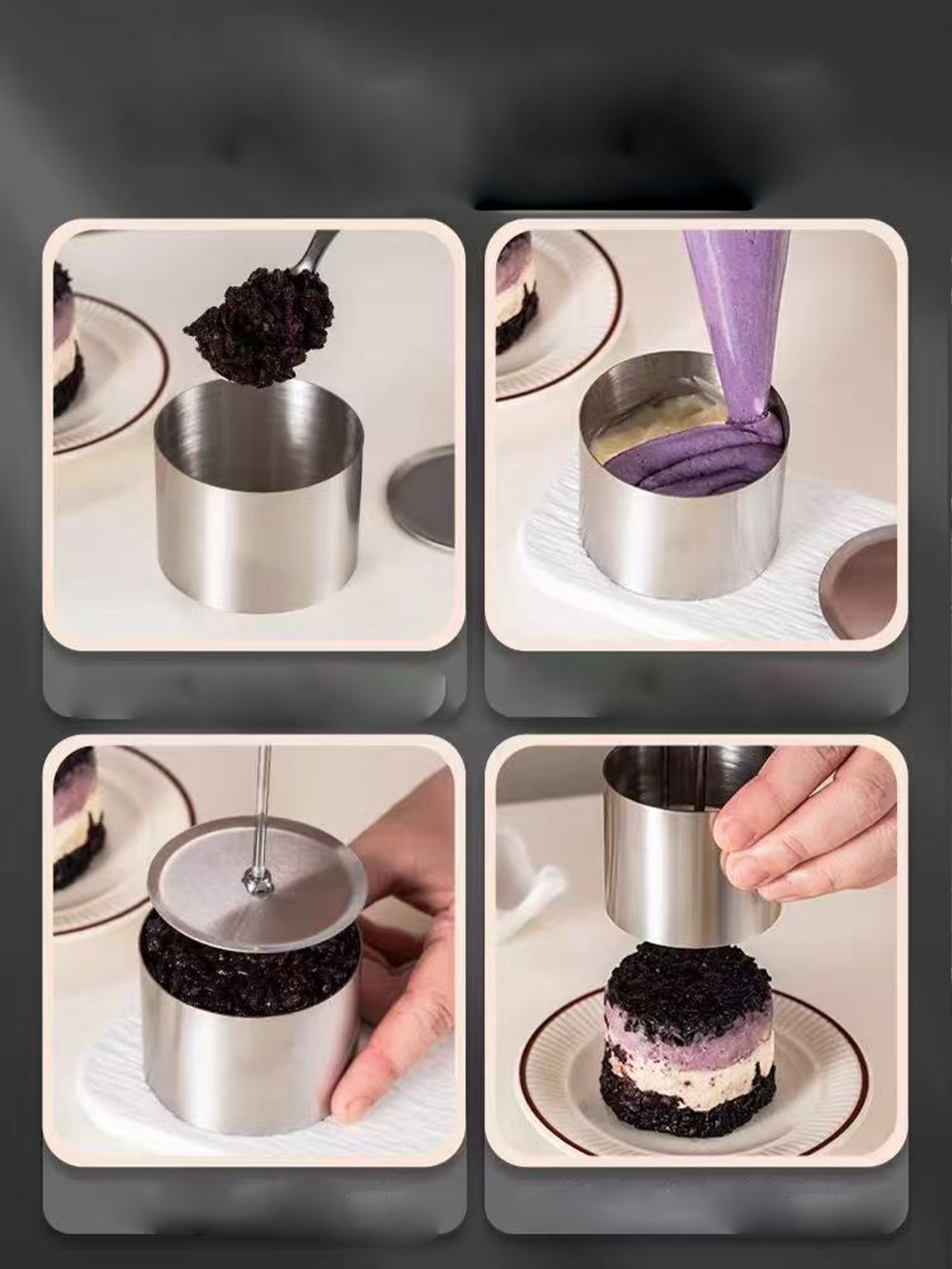 304 Stainless Steel Purple Ric - Rice Ball Mold 评论和价格