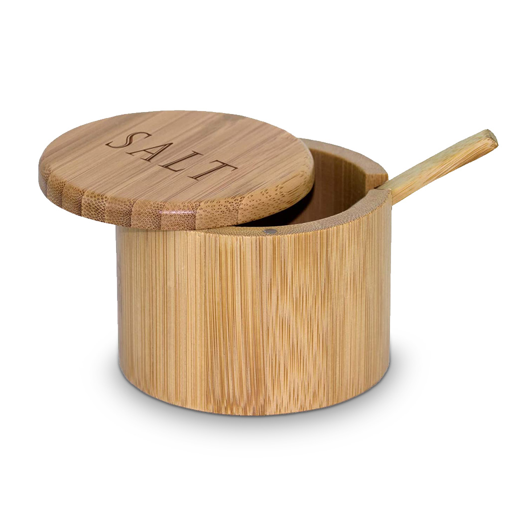 Spice Jar Shaker Bamboo Pepper - Herb Keeper Bottle 评论和价格