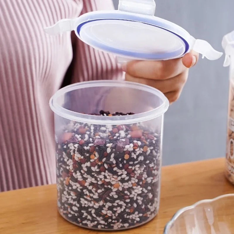 1/4PCS Sealed Jars With Scale  - Meal Prep Jar 评论和价格